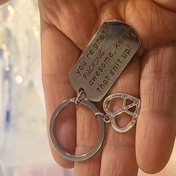 Accessories | New Keychain Youre Awesome | Poshmark
